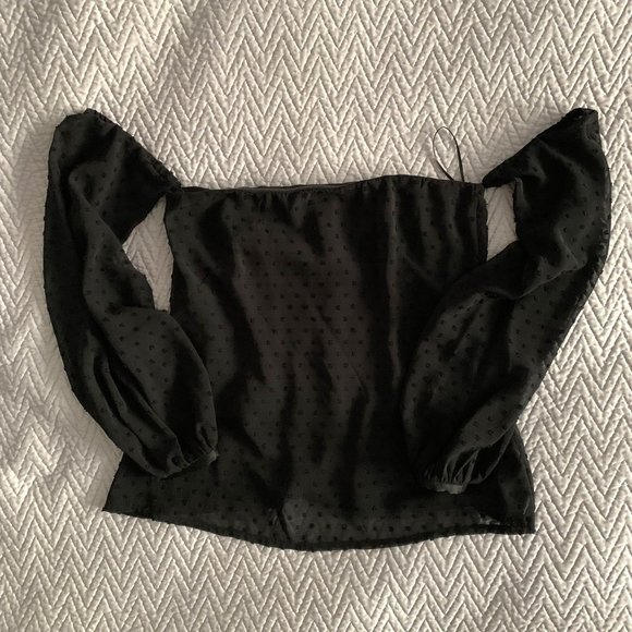 Black Misha Top - Picture 1 of 4
